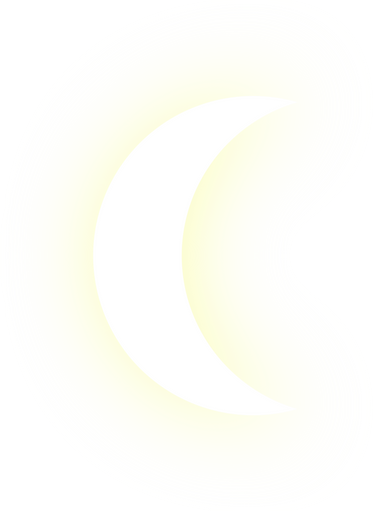 Shining Crescent Moon